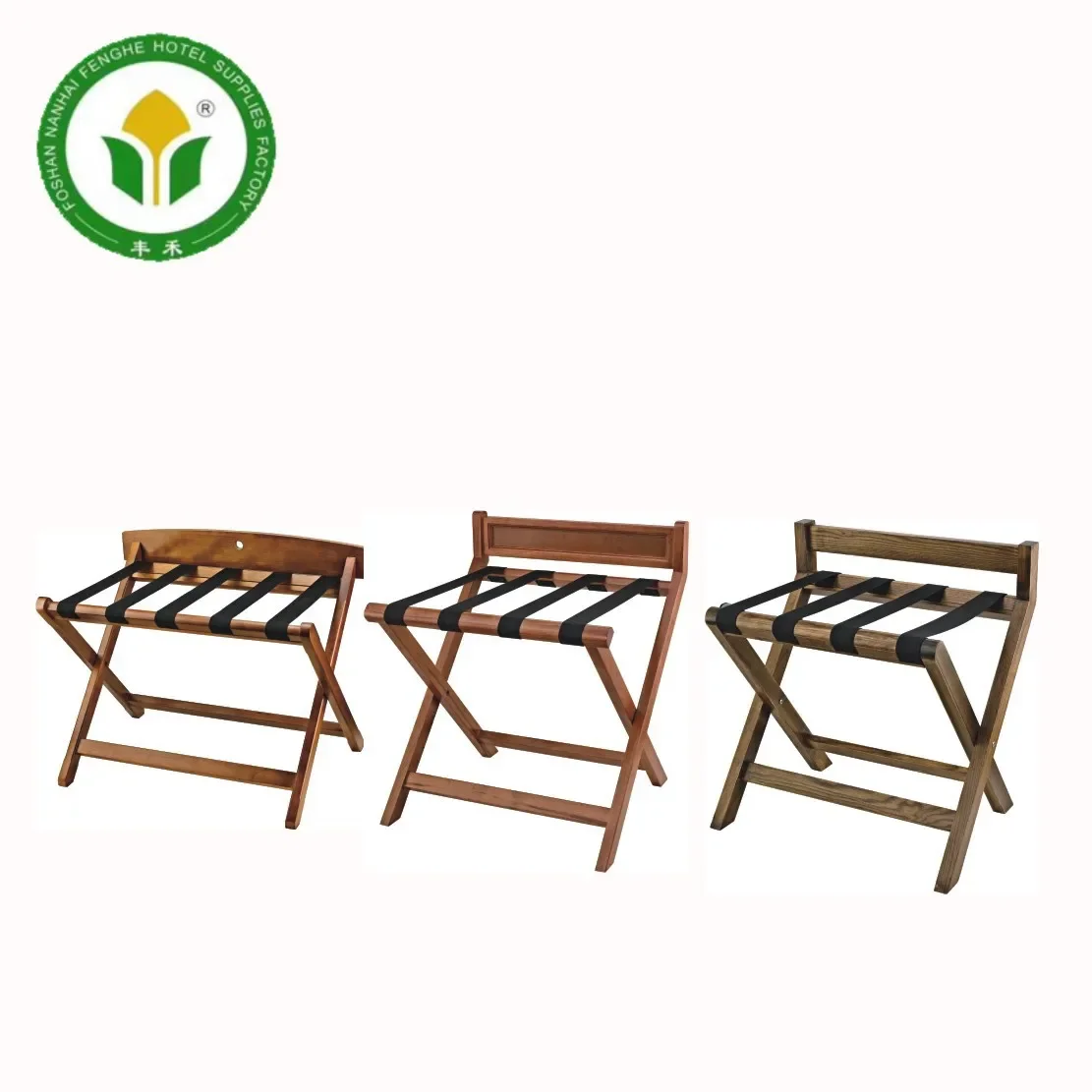 Wooden Luggage Rack, Hotel Wooden Luggage Rack, Specification FHJ-01D Luggage Rack, Excellent Price