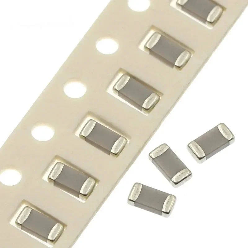 100pcs 1206 SMD Chip Multilayer Ceramic Capacitor 43pF 62pF 3.9nF 6.8nF 18nF 20nF 27nF 56nF 330nF 680nF 820nF 0.33uF 0.68uF