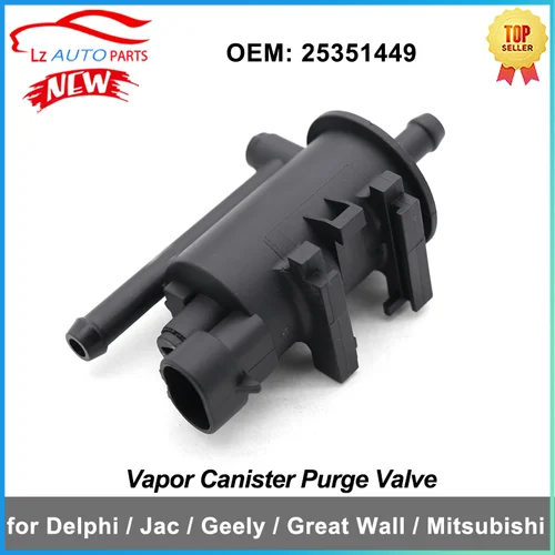 Imagen 1 del producto Válvula Solenoide de purga de recipiente de vapor 25351449 para Delphi Jac J3 1,4 16v 2012-2016 # SMW250128 S12-1208210BA 1086000789 3602210-E07