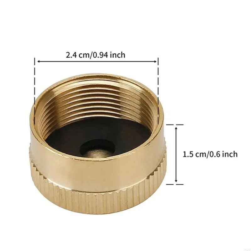 غطاء خزان البروبان القوي 96GF، حل طويل الأمد، أغطية أسطوانية 1 رطل، أغطية محمولة