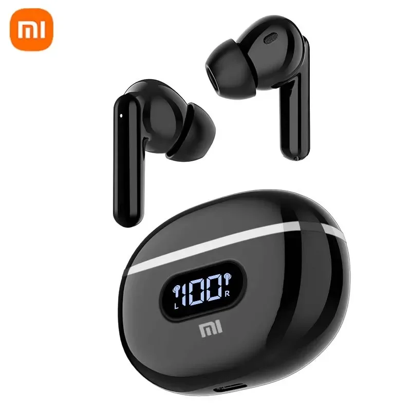 

XIAOMI MIJIA Wireless Earphones ANC+ENC Noise Cancellation Earbuds Bluetooth5.3 In-Ear Headset LED Digital Display Headphones