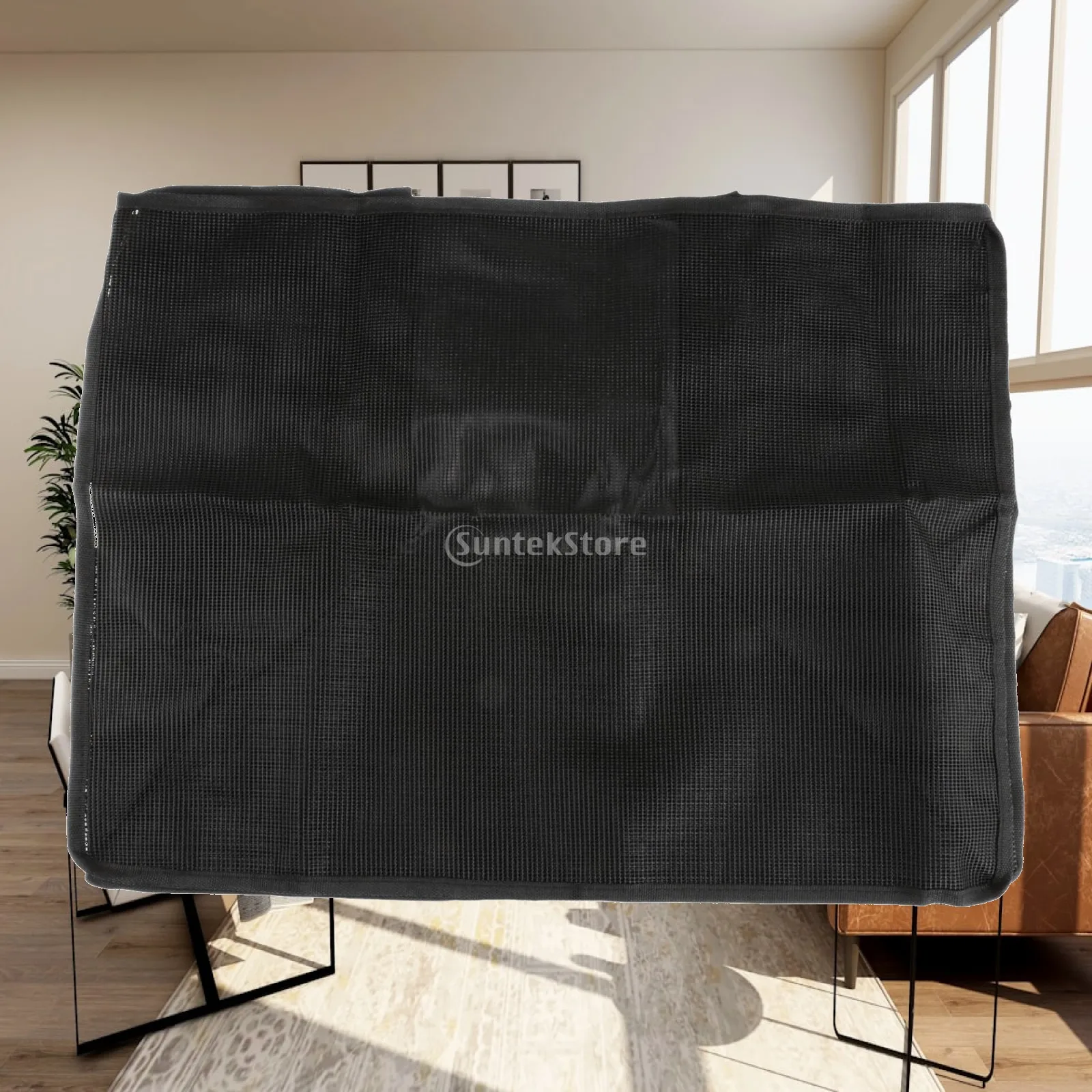 Outdoor Air Conditioner Cover Waterproof Oxford PVC Mesh Dustproof Sun Protection for Window or Mini Units