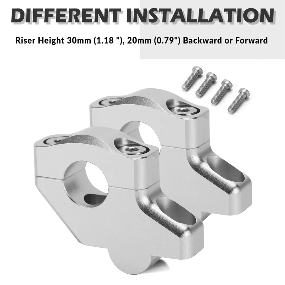 

28 мм 1 1/8 "офсетные стояки руля назад с подвижными для Honda CB500F AFRICA TWIN CRF1100L CRF250R/RX