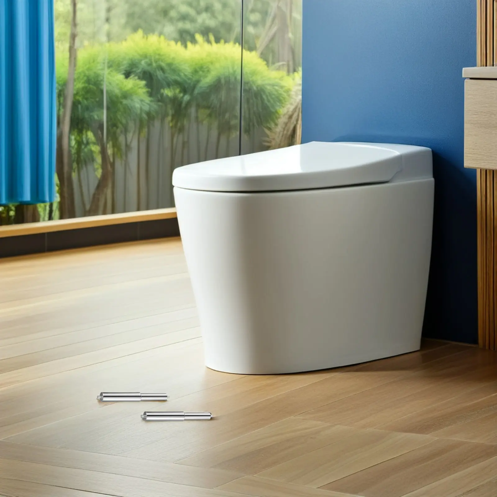 

10 шт. хромированных универсальных регулируемых пружинных шпинделей из нержавеющей стали для держателей туалетной бумаги для ванной комнаты и туалета