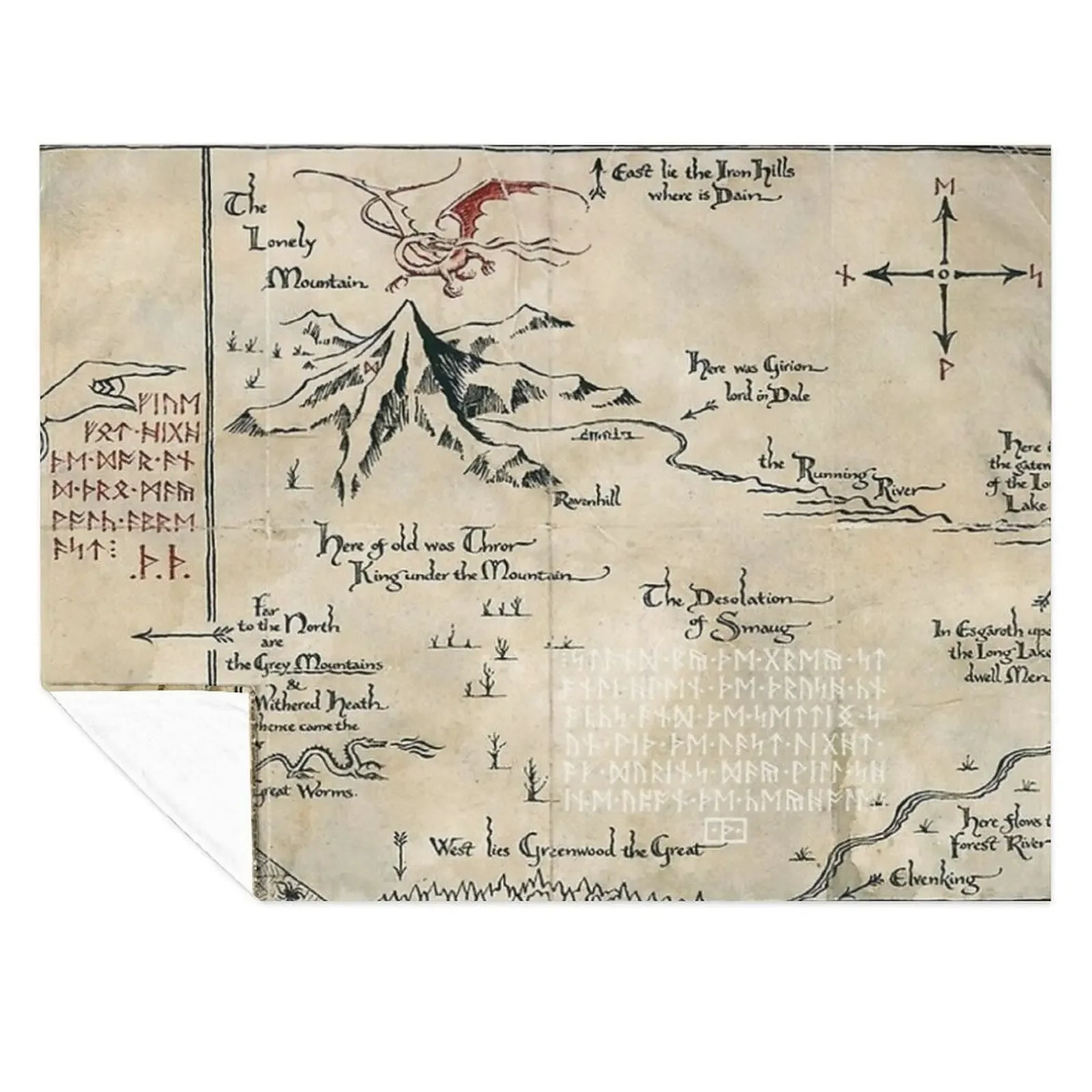 

Legendary Treasure Maps Throw Blanket Nap Soft Plush Plaid Moving heavy to sleep Blankets