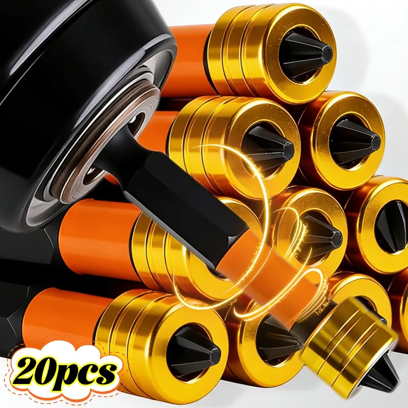 

Магнитная отвертка-бит из легированной стали S2 с шестигранным хвостовиком, высокая твердость, для металла, железа, деревообработки, резки, сверления, электроинструмент