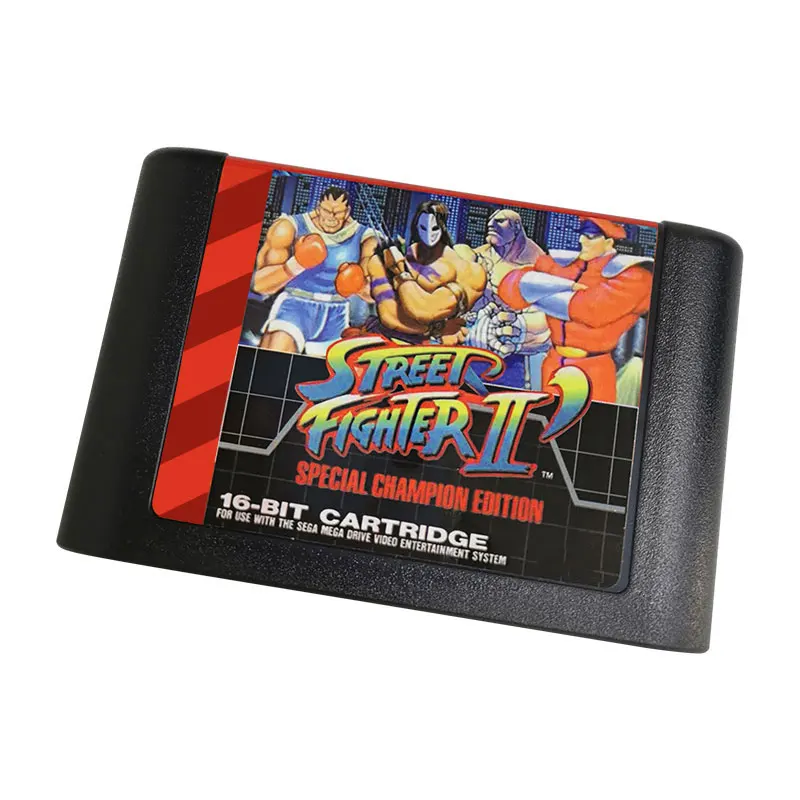 STREET TIGHTER II Special Champion Edition 16 Bit Game Cartridge For Mega Drive Game Console