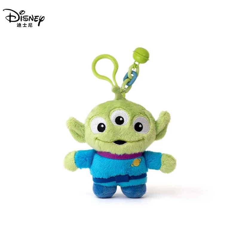 Anime Disney Alien Mr.Q peluche jouet sac à dos pendentif dessin animé mignon porte-clés poupée porte-clés jouet pour enfants cadeau de fête d'anniversaire