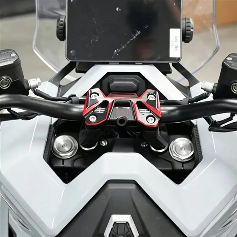 A64P-Motorcycle Aluminum Handlebar Mount Clamp For Zontes 368G 2024-2026 Accessories