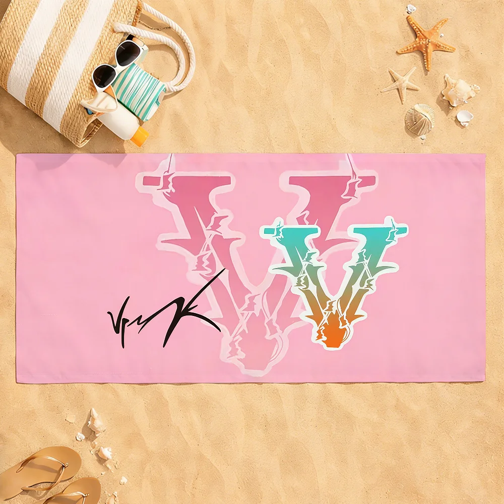 Fashion V-Vrunk Towel Soft Pool Gift For Travel Gym Shower Camping Quick Dry Sports Beach Towel