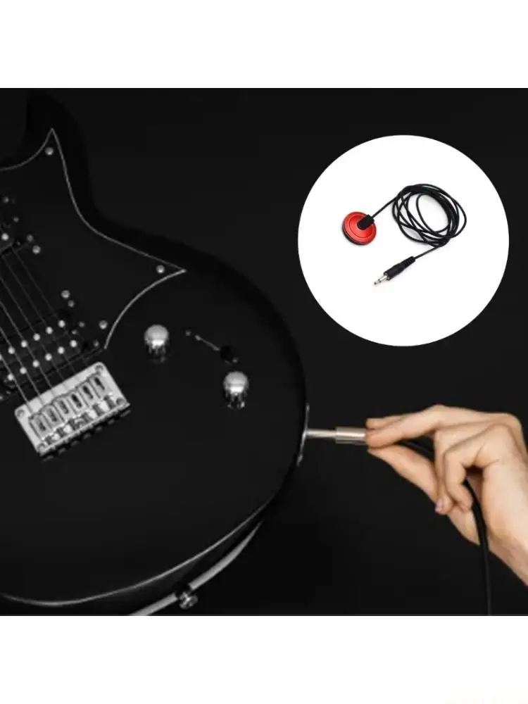 U2JB Easy to Piezoelectric Contact Microphones for Direct Plug into Audios Equipment Capturing Live Sound