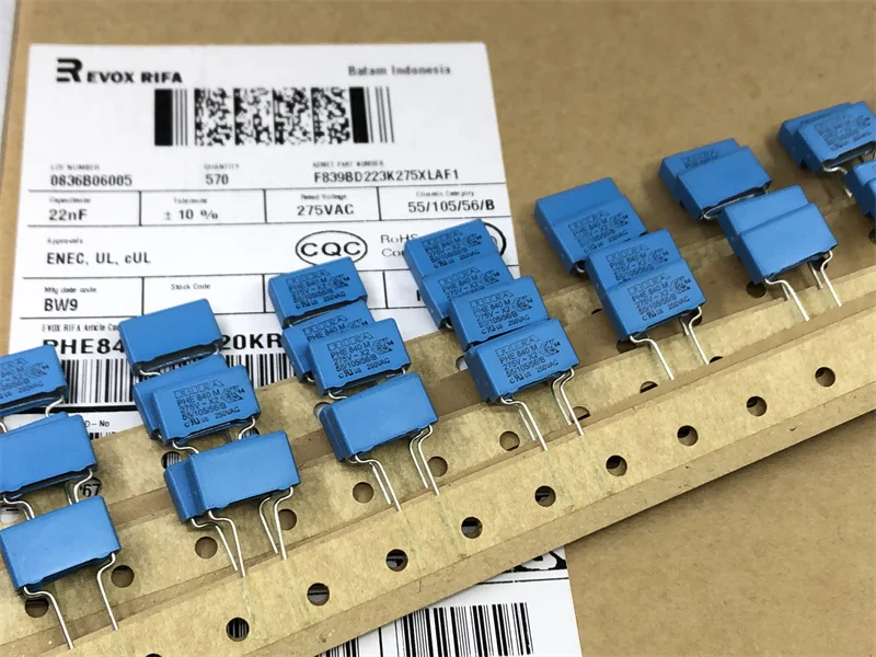 1개 RIFA 커패시터 PHE426 PHE450 PHE840E PHE840M PHE845V 0.22UF 100NF 20UF 10NF 270NF 2.2UF 470NF EVOX 27NF 680NF 1UF 3.3UF