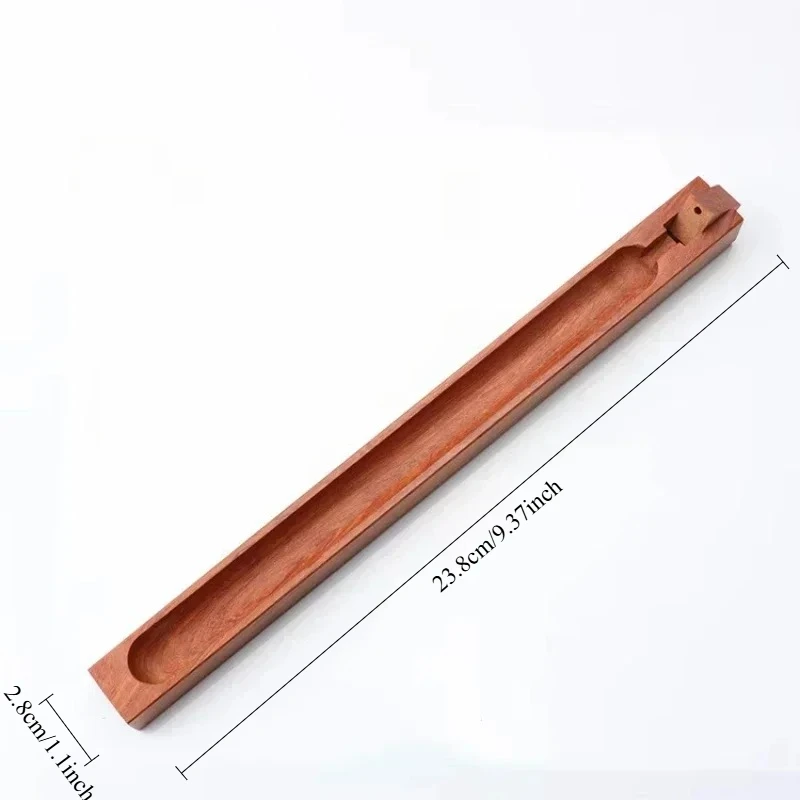 1pc, Buddhist Wood Incense Stick Holder Rosewood Style Incense Crafts Home Office Decoration