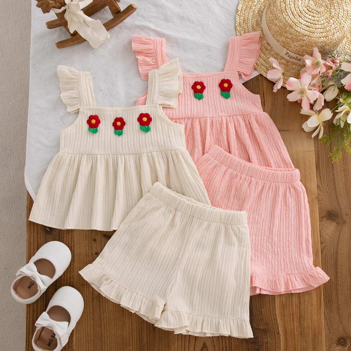 conjunto-de-verao-novo-para-bebe-menina-com-estampa-de-flor-vermelha-duas-pecas-fresco-e-respiravel-6-meses-3-anos