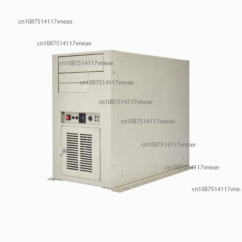 Wall-mounted7-slot Industrial Computer Host Multi-serial Port Support ATXmain Board Large Power Supply Industrial Server Chassis