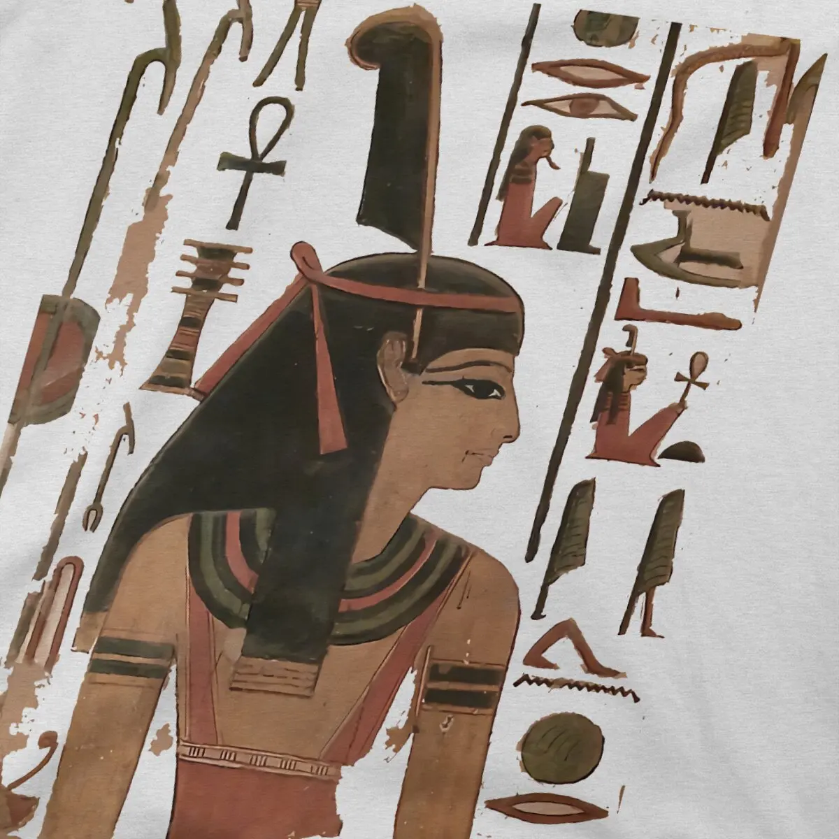 Maat Goddess Classic Special TShirt Egyptian Ancient Egypt Culture Leisure Polyester T Shirt Summer Stuff For Adult