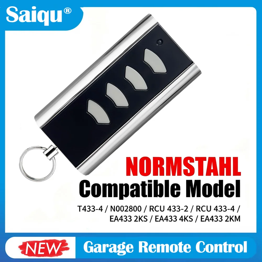 

Garage Door Metals Remote Control for Normstahl RCU 433 2K / Crawford 4KS 2KS RCU EA433 N002800 433.92MHz Rolling Code