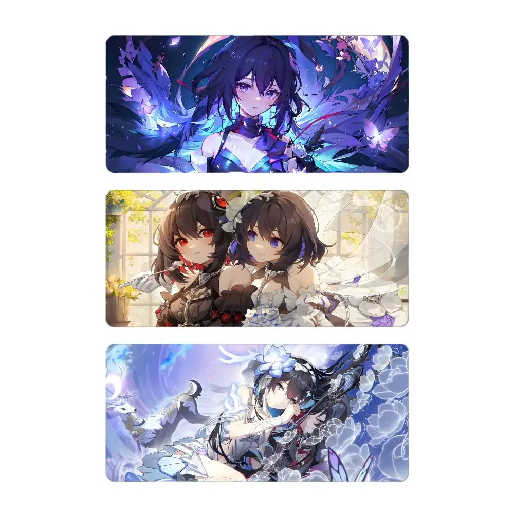 game sci-fi H-Honkai: Star Rail Mouse Pad Large Gaming Mousepad with Stitched Edges Thickened Desk Mat PC