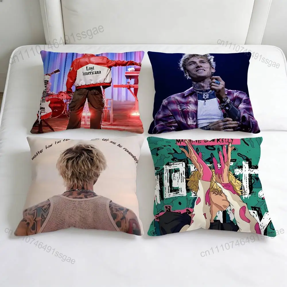 

M-MGK Tickets to My Downfall Square Pillow Case Soft Decorative Throw Pillow Cover for Home Sofa Bed