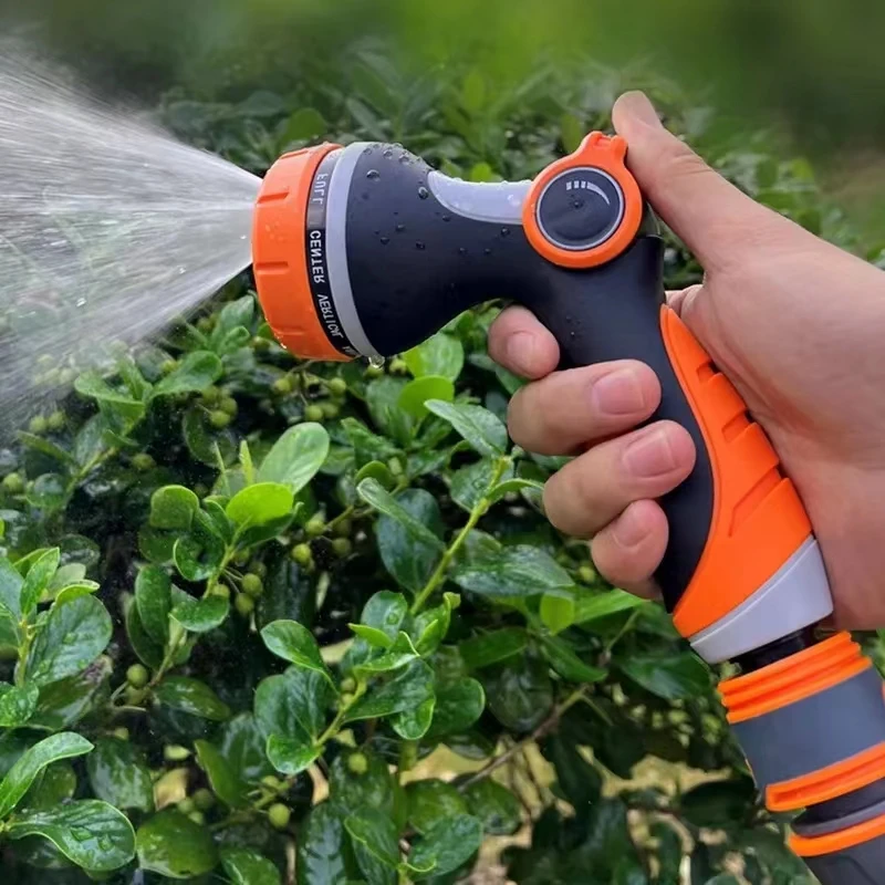 10 Function Garden Flower Watering Gun Family Outdoor Car Wash Watering Gardening Tools Park Spray Nozzle Water Gun