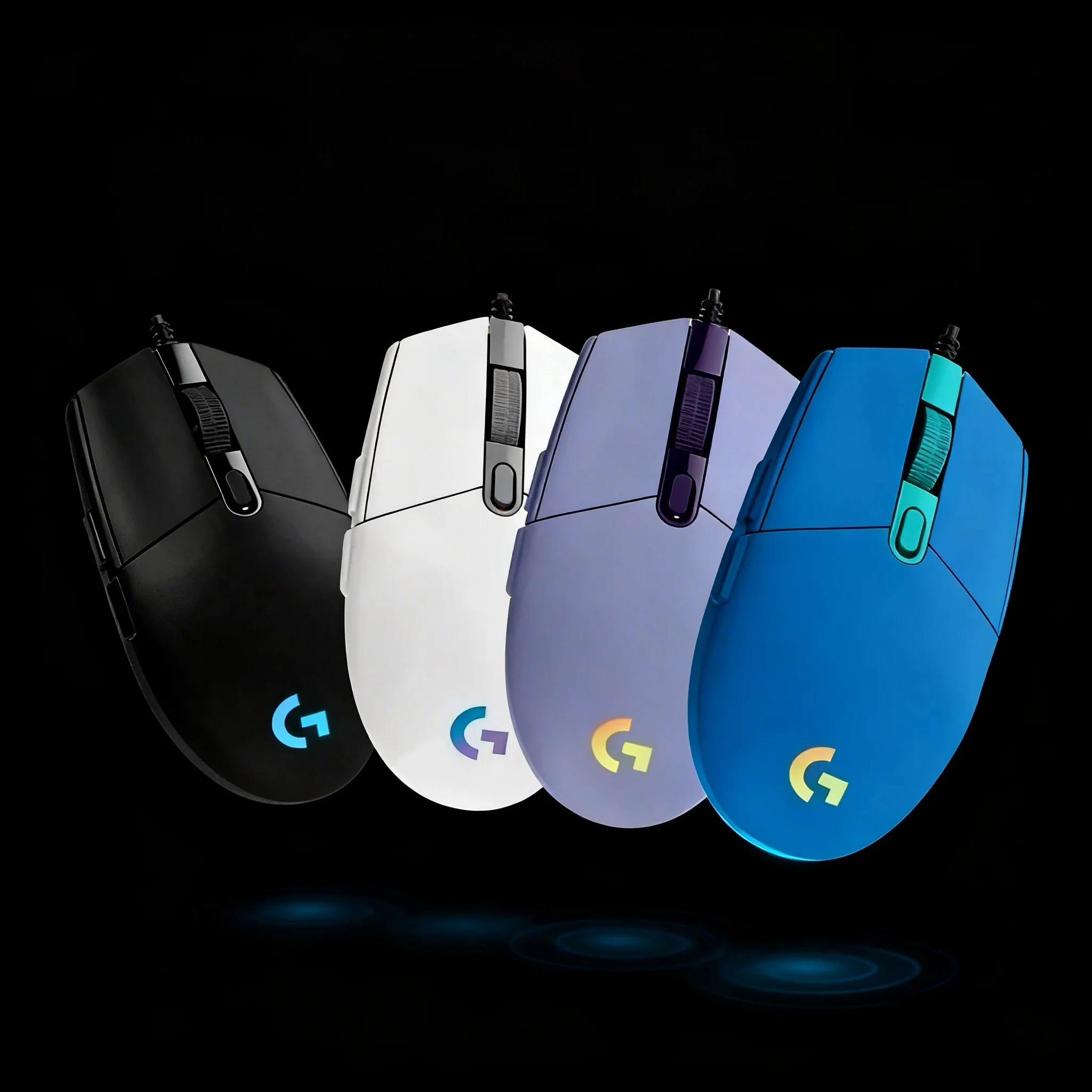 

Logitech G203/G102/G402 wired gaming mice, 25G acceleration + 200IPS tracking, precisely capture every detail of your actions.