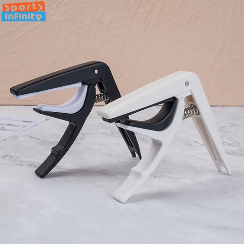Imagen 2 del producto Clip Universal para capó de guitarra acústica, abrazadera de Metal de plástico con herramientas de cuerdas cambiantes para guitarra eléctrica clásica de madera y ukelele