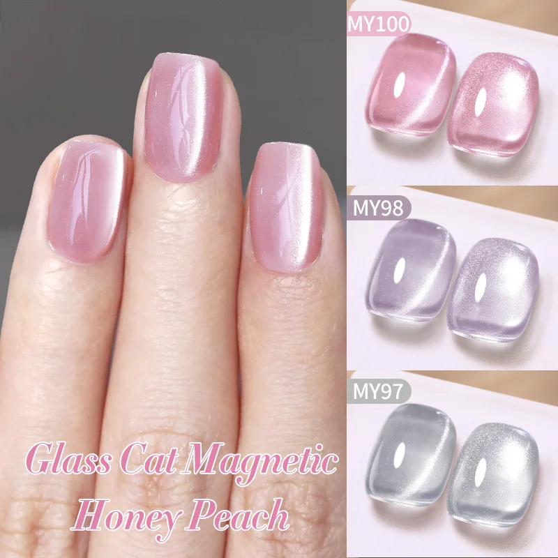 BORN PRETTY 10ml Water Light Cat Magnetic Gel Nail Polish Vernis Semi Permanent Soak Off Crystal Gel Polish For Nails Manicure