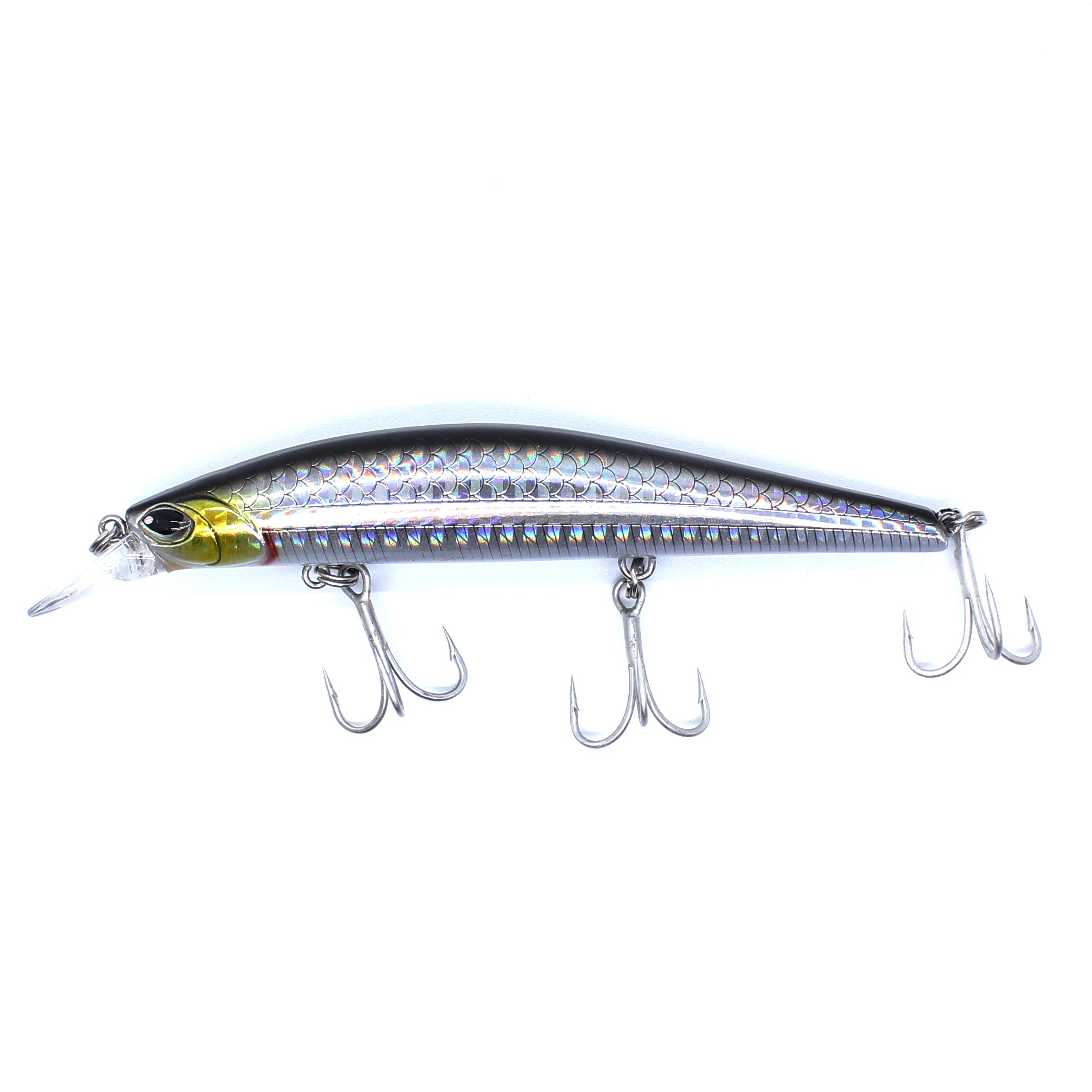 AOCLU-Minnow Jerkbait Wobbler, tiefer harter Köderköder, Magnetgewichtsübertragung, lange, einfache Entfernung, 120 mm, 20 g Tauchen, 1,8 m – Detail 12