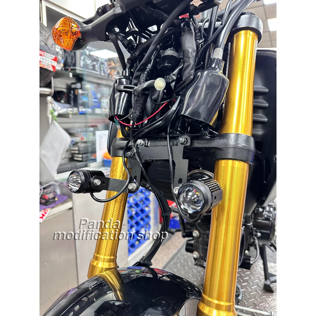 Supporto luce di guida per accessori HONDA GROM125 MSX125SF MSX125 2013 2014 2015 2016 2017 2018 2019 2020 2021 2022 2023 2024