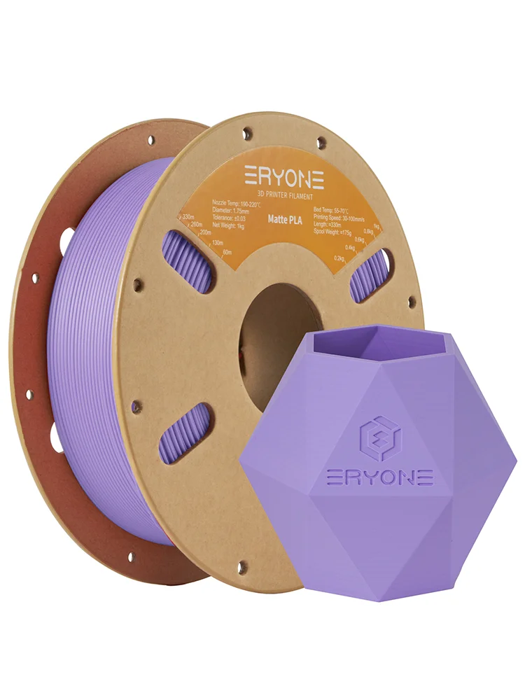 ERYONE 1/3/5/10KG Nowa Matowa Szpula Filamentu PLA 1.75mm Wysoka Jakość Do Drukarki 3D Nowość Dostawa z Zagranicznego Magazynu — zdjęcie produktu 7
