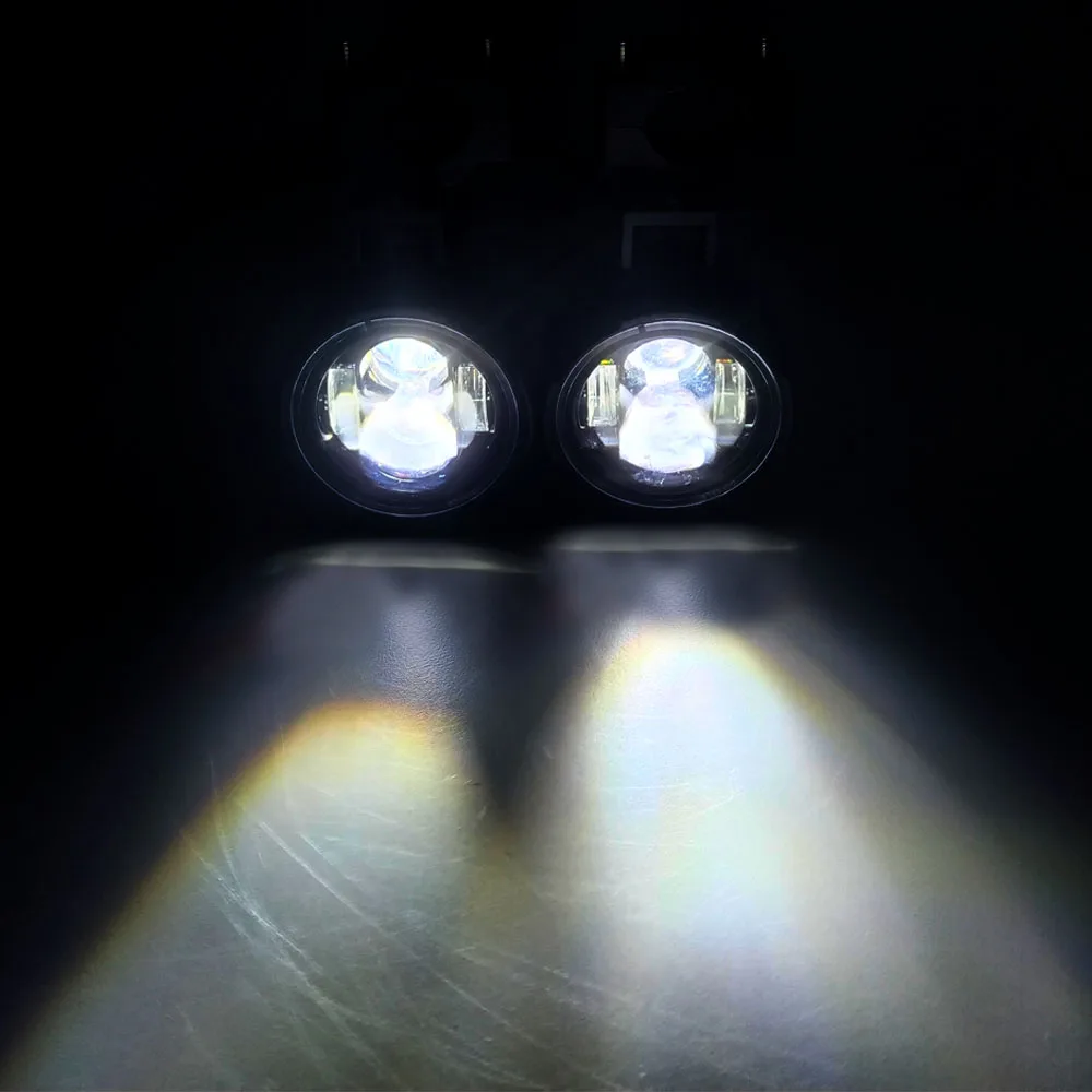 Motorcycle LED Auxiliary Lamp For BMW R1200GS F800GS ADV Yamaha MT07 MT09 CRF1000L Africa Twin Kawasaki Fog Lights Moto Lamp image 5