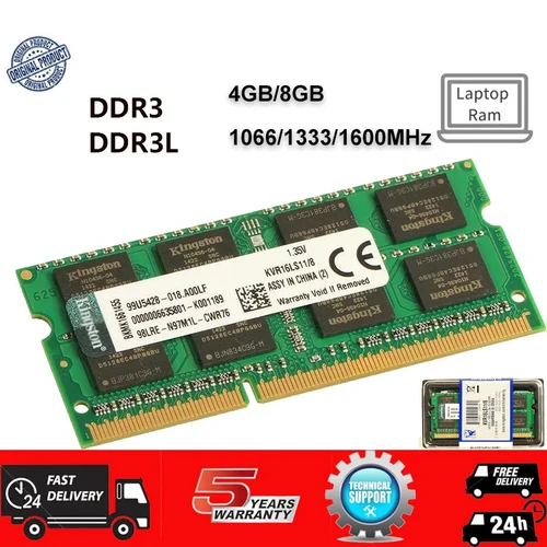 Memoria Ram Ddr3 Ddr3L De 4Gb 8Gb Para Portátil Sodimm
