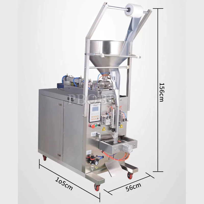 

Коммерческая машина для фасовки пастообразных продуктов PBOBP, дозатор-наполнитель, регулируемая машина для розлива масла и меда в бутылки