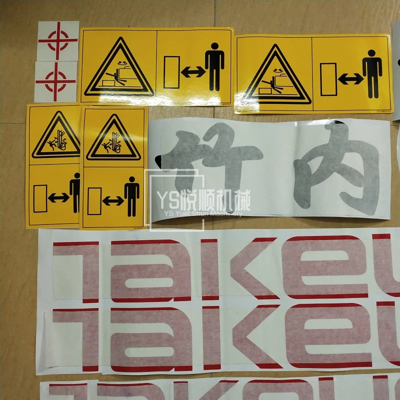 

Full Car Sticker Excavator Decal Stickers Warning Labels Parts Full Car Stickers For Takeuchi TB150 160 165 175C