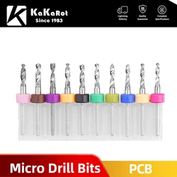 1set Hartmetall Micro Bohrer Bits Mini Bohren Bit CNC Bohrer Leiterplatte Harte Legierung PCB Bohrer kleine Bohrer set