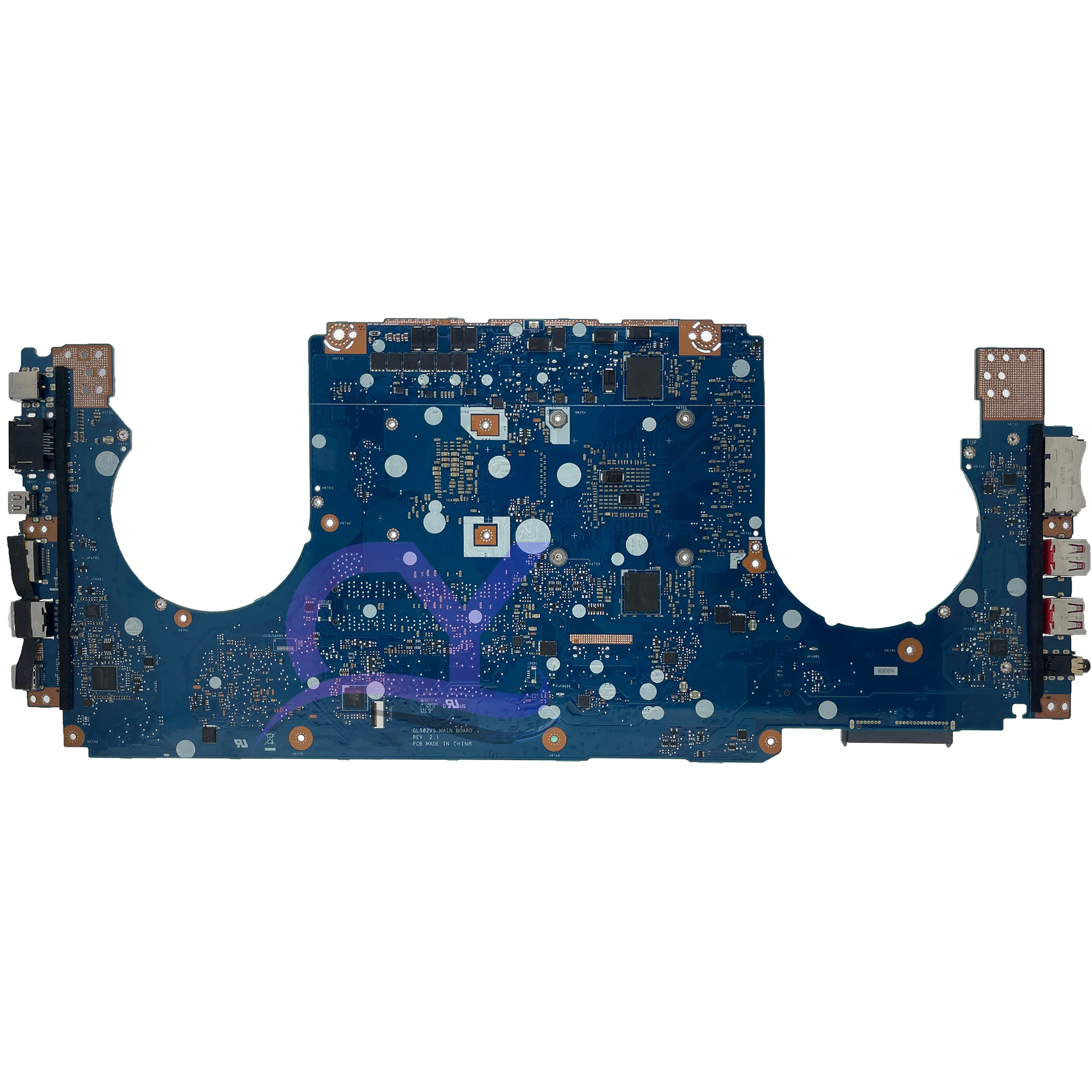 Imagem -02 - Placa-mãe do Portátil para Asus Rog Gl502vs Gl502vs S5v Gl502v Gl502vsk I56300hq I57300h I7-6700h I7-7700hq Gtx10708gb