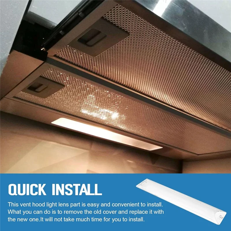 AD-Range Vent Hood Light Lens Replacement Forbroan Range Hood Parts Forbroan SB03294757 Part Range Hood Accessories