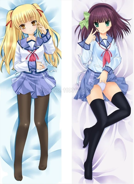 Anime Dakimakura Game Angle Beats Hugging Body Pillow Case Kawaii Loli Design Printed Pillow Cover Sexy Girl Home Bedding Waifu Pillow Case AliExpress