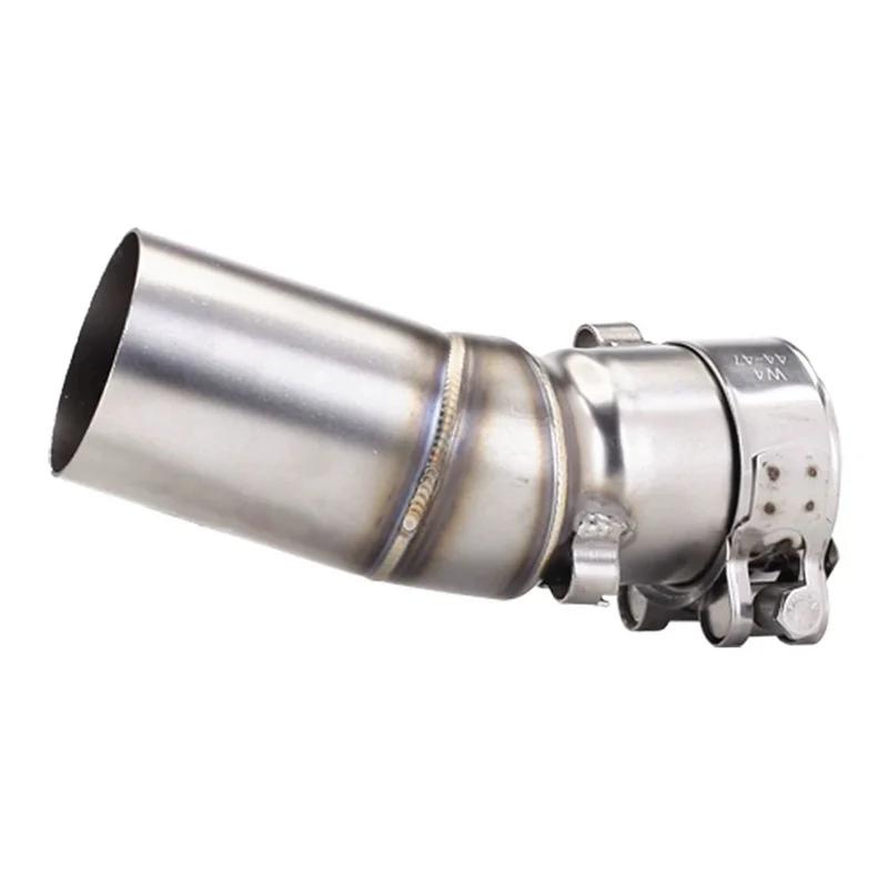 AB61-Middle Section Exhaust Pipe 51MM Modified For CFMOTO 450SR 450 SR 2022-2023 Motorcycle Systems