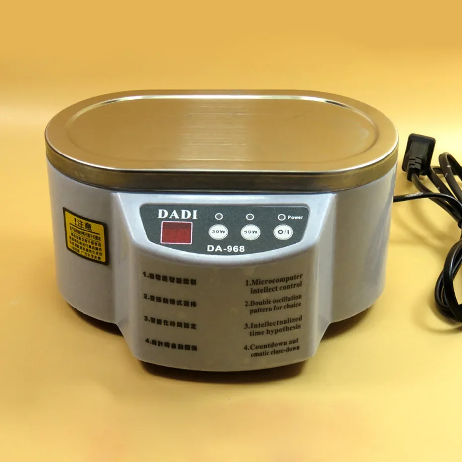 

Smart Ultrasonic Cleaner Stainless Steel Ultrasound Wave Washing for Jewelry Glasses Ultrasound Bath Machine