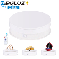 PULUZ 15cm Adjusting Speed Rotating Turntable Display Stand USB Electric 360 Degree Remote Control Photography Turntable