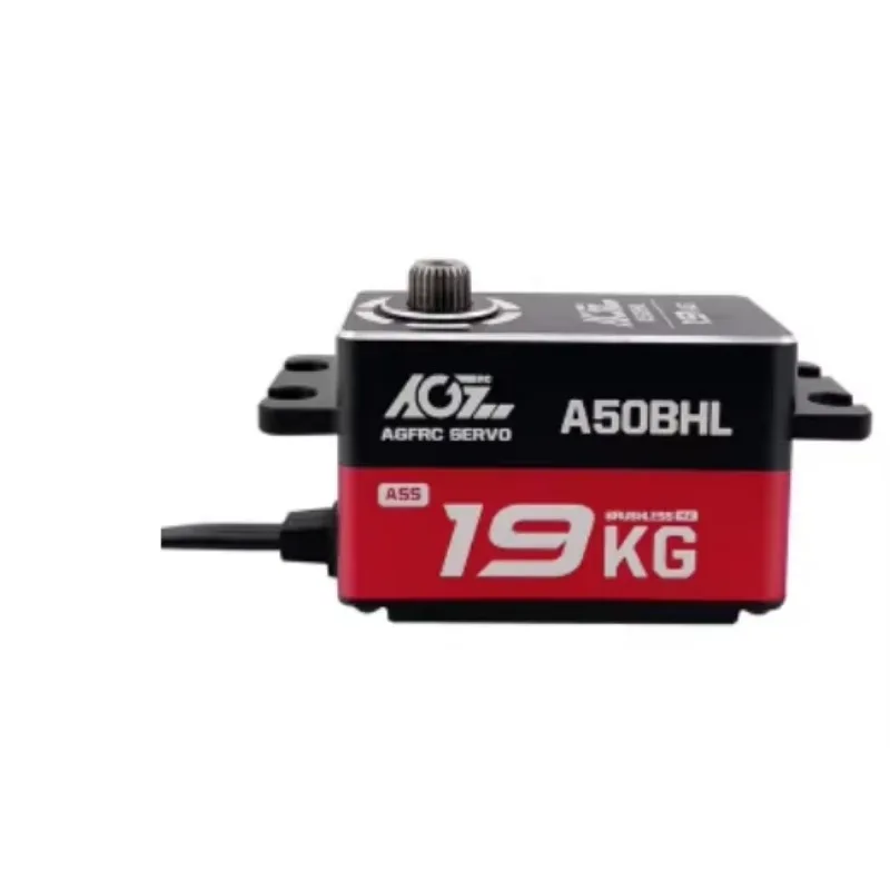 UniFlyAGFRC A50BHL Metal Gear Programmable 19KG Low Profile High Speed Brushless Steering Servo For RC Climbing Car On Roff Road