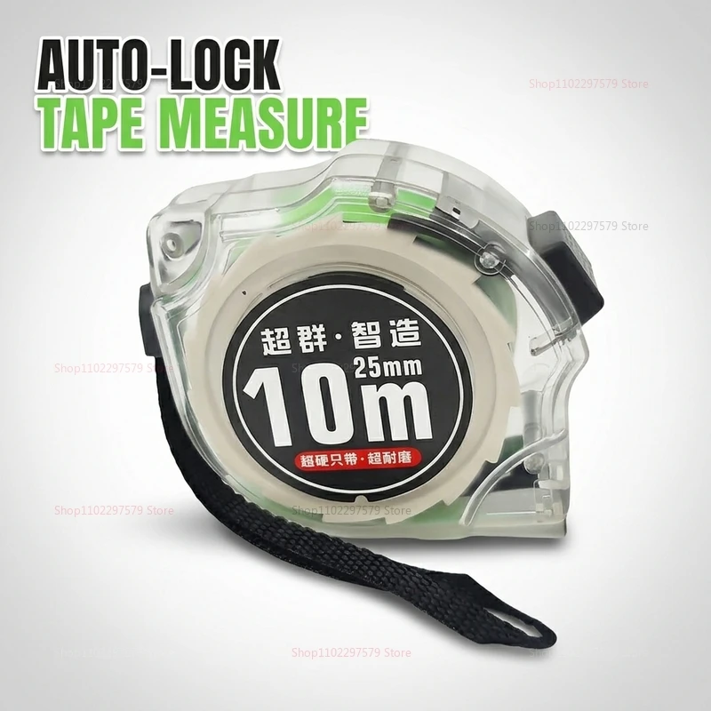 Premium Steel Tape Measure  7.5m 10m Self Locking Anti Drop Durable Laser Ruler for Construction DIY Home Renovation Projects