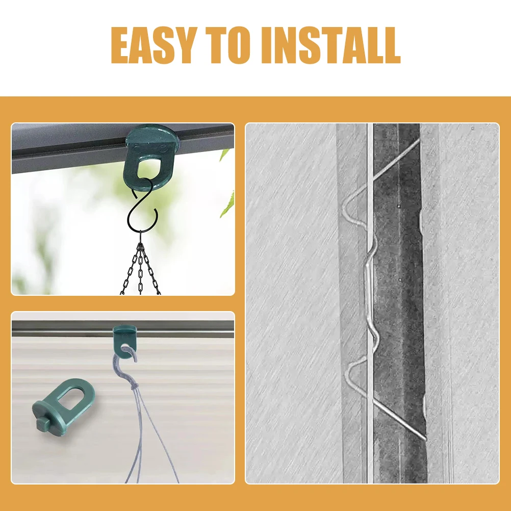 

1 set 1 Set Stainless Steel W Type Greenhouse Glass Clips For Pane Fixing Frame Attachment Durable Garden Greenhouse Accessories