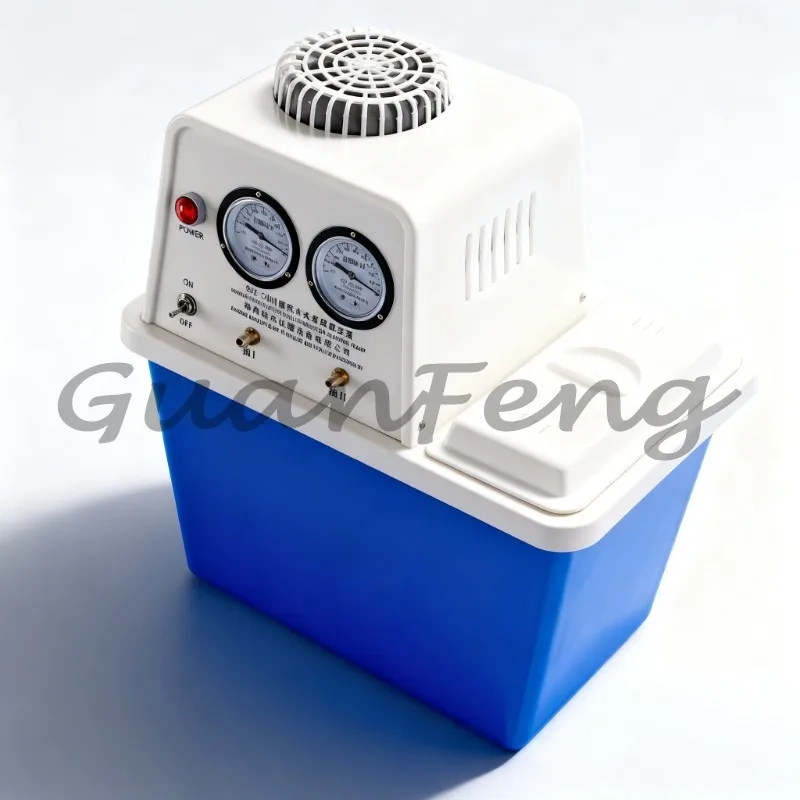 Anti-Corrosion Water Circulating Vacuum Pump, Multi-Purpose Double Pumping Dual Table Pump for Lab and Teaching Experiments