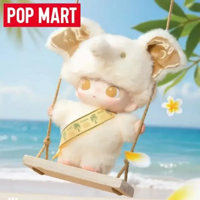 POP MART Dimoo Elephant In Moonlight - Vinyl Plush Pendant Anime Figure Blind Box Toys Guess Bag Mystery Box Dolls Gift Ornament