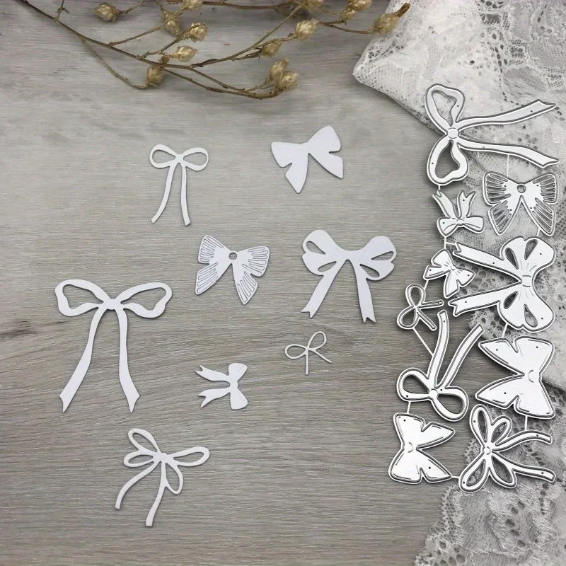 

1pcs metal cutting dies cut die mold New bow series Scrapbook paper craft knife mould blade punch stencils dies