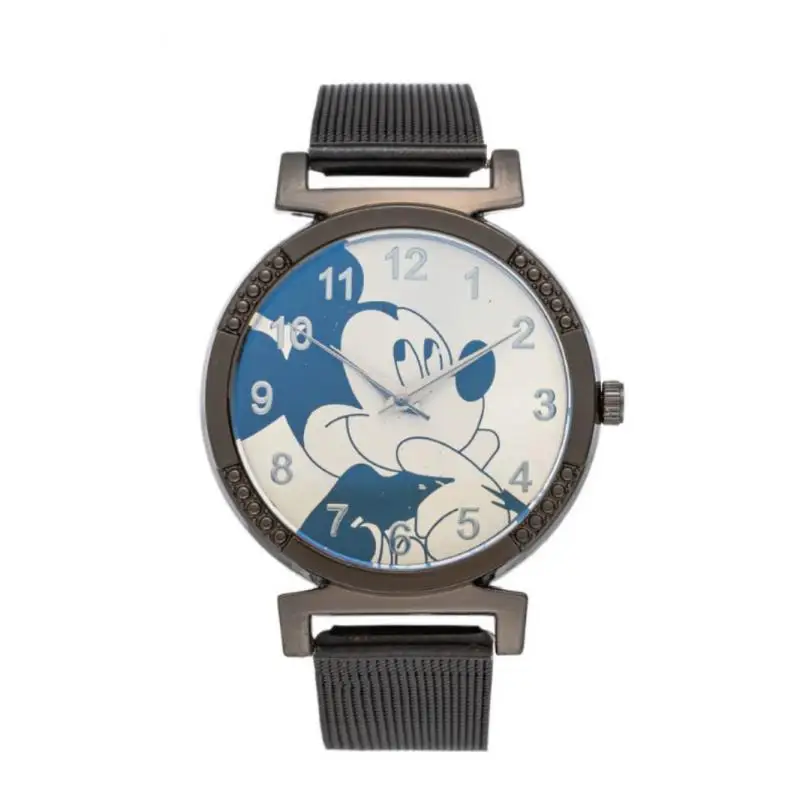 Kawaii Disney Mickey Mouse Cartoon High-End Quartz Watch Adjustable Watch Ultrathin Ladies Watch Clock Wrist Relogio Feminino