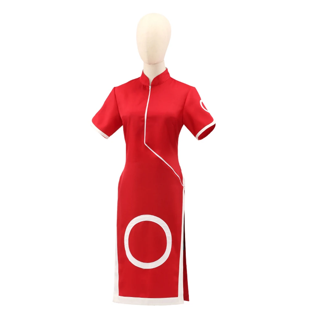 Brdwn NARUTO Womens Haruno Sakura Child/Shippuden Ninja Suit Official Authorization of China Cosplay Costume Cheongsam