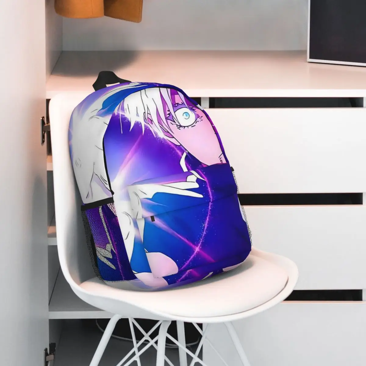 Anime Spellcaster Gojo Satoru Backpack Student BookBag Children School Bag Laptop Shoulder Bags for Men Women
